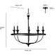 Emery 5 Light 29.1 inch Matte Black Chandelier Ceiling Light